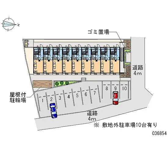 ★手数料０円★さいたま市南区大谷口　月極駐車場（LP）